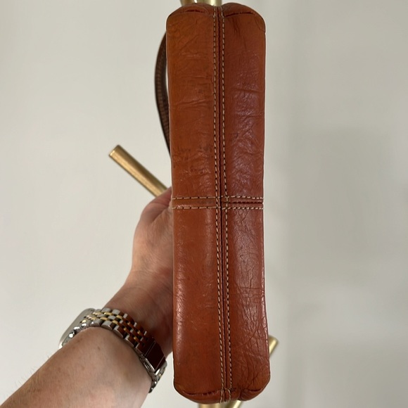 Kenneth Cole distressed leather mini handbag - Picture 4 of 11